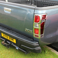 Isuzu D-max 2012 - 2020 - Tail Light Guards Pair - Chrome