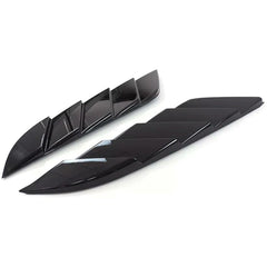Land Rover Defender 90 / 110 / 130 L663 2020 - Bonnet Vent Covers - Gloss Black