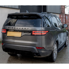 Land Rover Discovery 5 2017 On Oem Style Side Steps Running Boards - All Black  - Pair