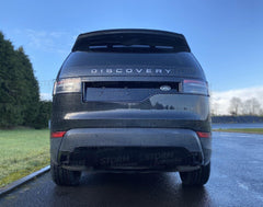 Land Rover Discovery 5 2017 - 2020 - Rear Bumper Tow Eye Cover - Exhaust Trims Covers - Dynamic - Black