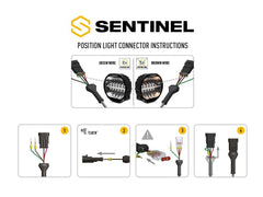 Lazer Lamps Sentinel 9" Spot Light - Std
