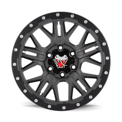 Mamba M25 Matte Grey Black Lip - 18 Inch Alloys  - 6x139.7