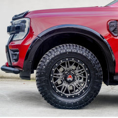 Mamba M25 Matte Grey Black Lip - 18 Inch Alloys  - 6x139.7