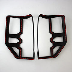 Mitsubishi L200 Series 6 2019 On - Stx Tail Light Guards Covers - Pair - Black