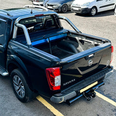 Nissan Navara Np300 2016 On - Mercedes X-class - Ridgeback Roll Top Tonneau Cover - Black