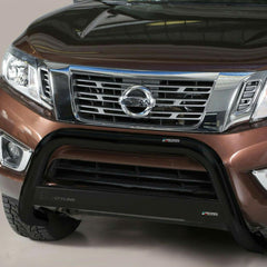 Nissan Navara Np300 2016 On Misutonida Ec Approved Front A-bar - 63mm - Black Finish