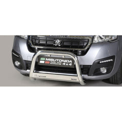 Peugeot Partner 2018 On - Misutonida Stainless Steel Front A-bar