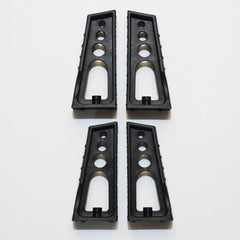 Plastic Load Stops T-track (2 Pairs) For Cross Bars Universal Fit In Black