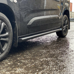 Citroen Berlingo 2018 On - Side Bars - Angular - Swb - 60mm - Black