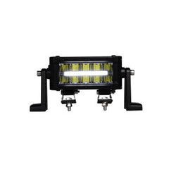 Duoside 7 Inch Led Lightbar Light Bar With Drl - Twin Brackets - Pickup