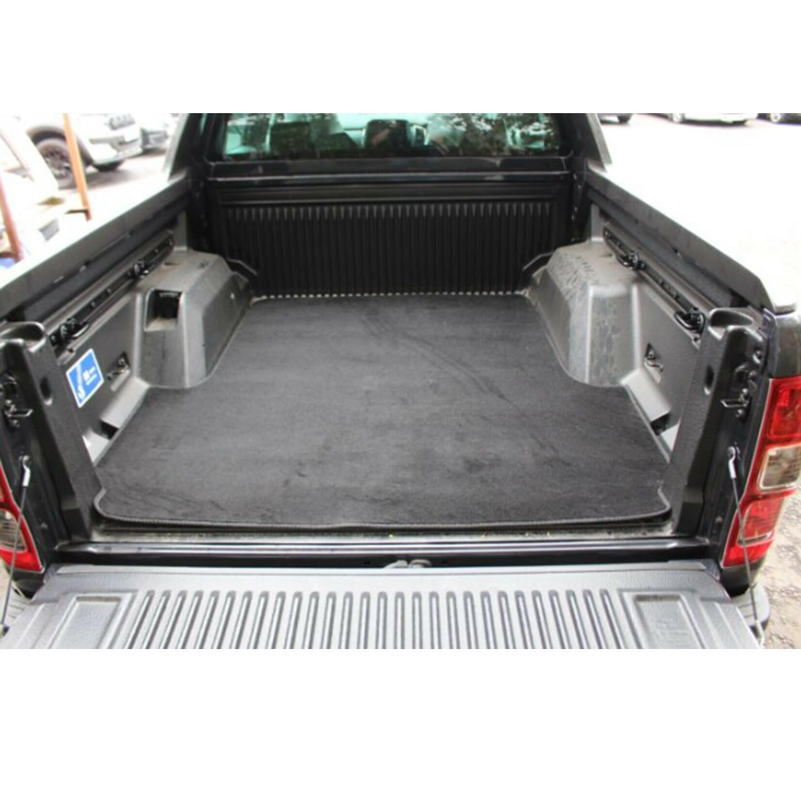 Ford Ranger T6 2012-2019 - Double Cab - Stx Load Bed Carpet Mat - Black