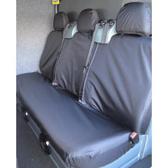 Ford Transit Van 2000-2013 Rear Seat Covers - Black
