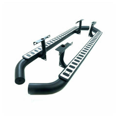 Land Rover Defender 110 Oem Style Running Boards - Side Steps - Pair - Silver