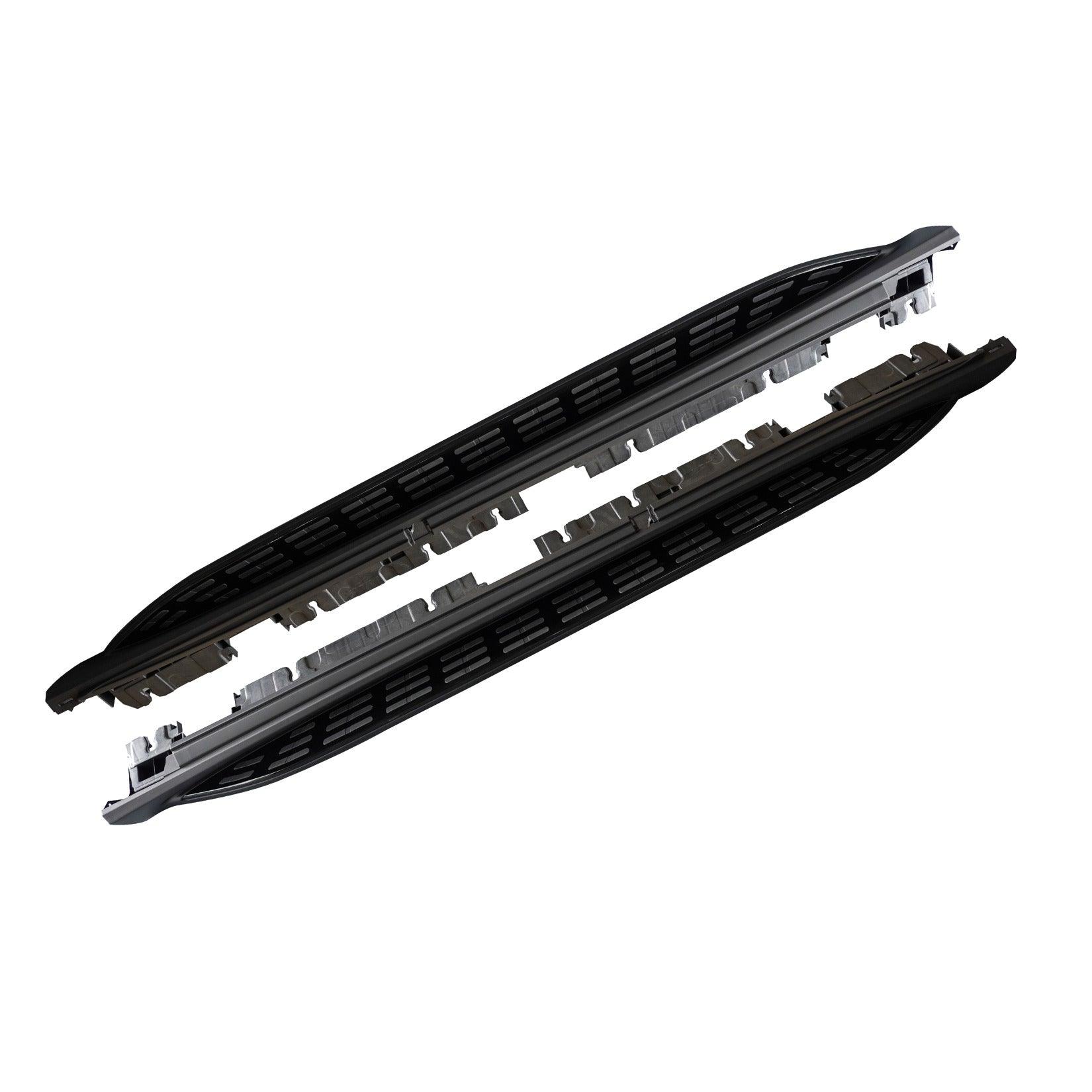 Mercedes Benz Gls X167 2019 On Oe Style Running Boards - Side Steps - Pair - In Black