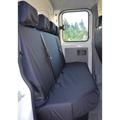Mercedes Sprinter Van 2006 Onward Rear Quad Seat Covers - Black