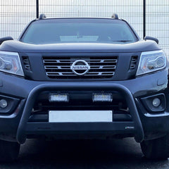 Nissan Navara Np300 2016 On Misutonida Ec Approved Front A-bar - 63mm - Black Finish