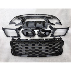 Range Rover Velar 2017 On - L560 - Dynamic Upgrade Kit - Grille, Side Vents, Bumper Additions - Black