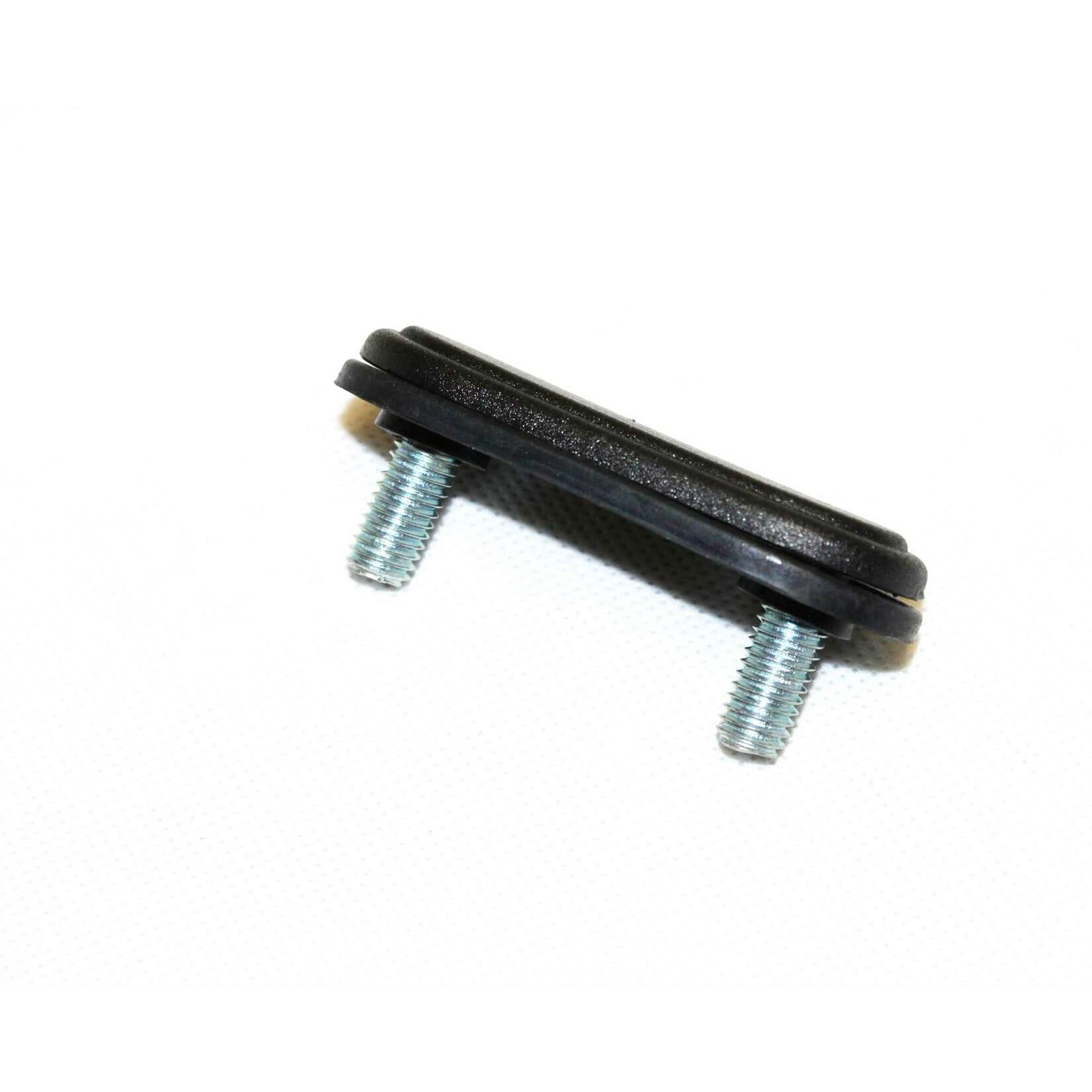 Ridgeback Double Screw Bracket With Rubber - Short