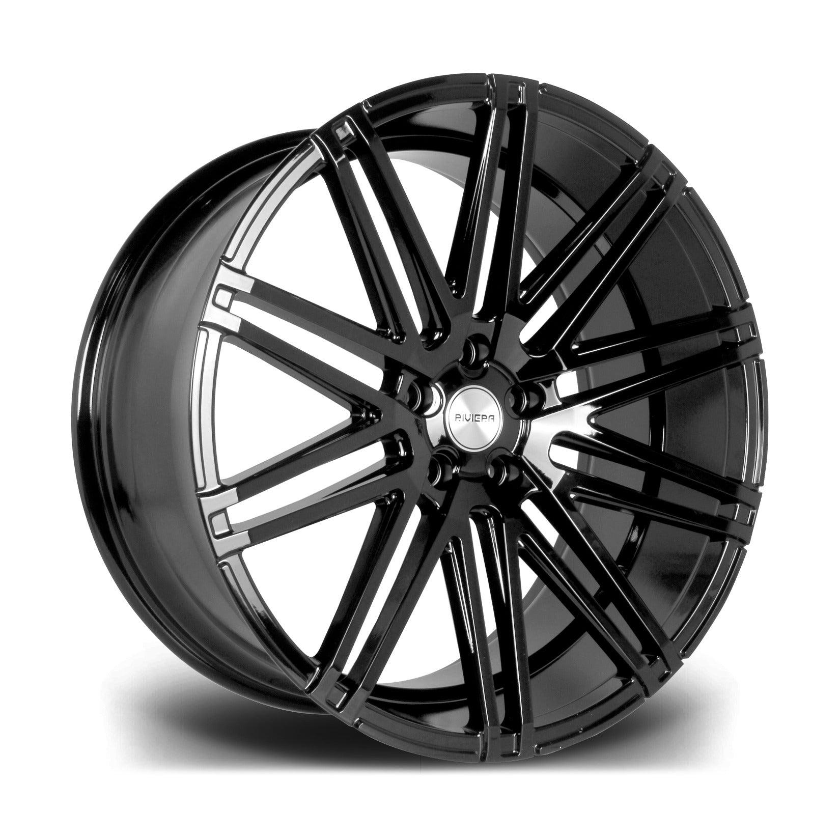 Riviera Rv120 Gloss Black 20 Inch Alloys - 5x120