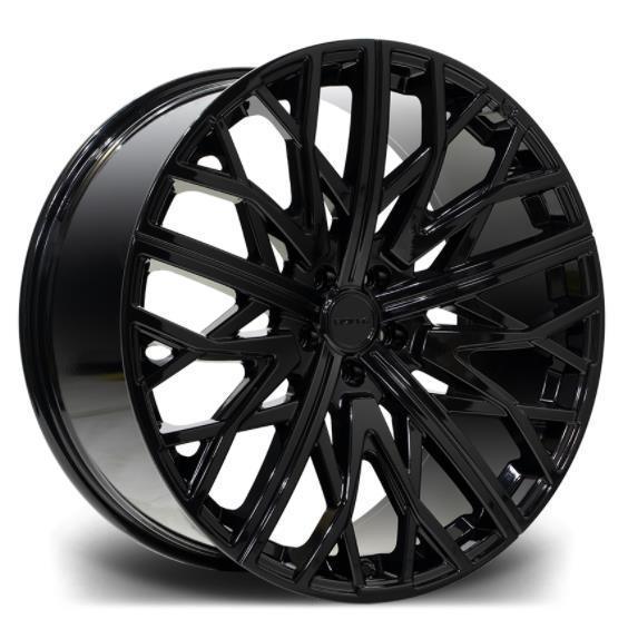 Riviera Rv131 Gloss Black 22 Inch Alloys - 5x112