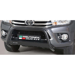 Toyota Hilux Mk8 2016-2020 Misutonida Eu Approved Front A-bar 63mm Black Finish