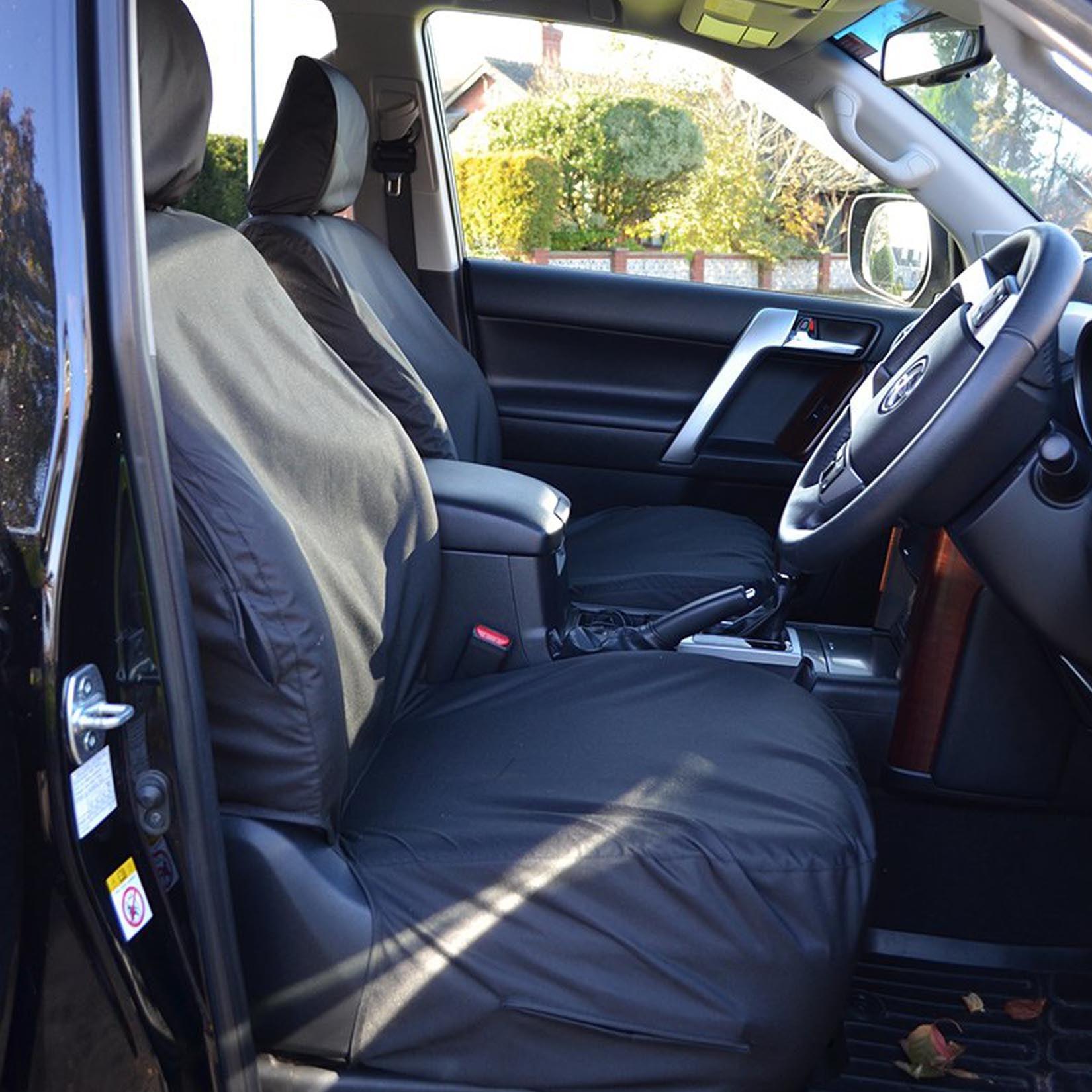Toyota Land Cruiser - Landcruiser Lc150 - 2009 On - Front Seat Covers - Black