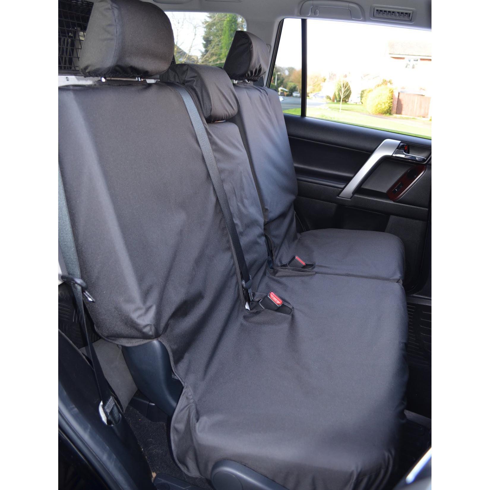 Toyota Land Cruiser - Landcruiser Lc150 - 2009 On - Rear Seat Covers - Black- 5 Door