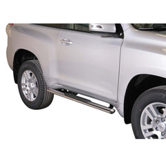 Toyota Land Cruiser Lc150 2009 On - Swb Misutonida Side Bars With Steps