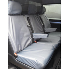 Toyota Proace 2016 On Rear Triple Passenger Seat Covers - Grey