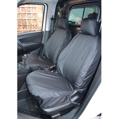 Vauxhall Combo 2012-2018 Front Pair Seat Covers - Black