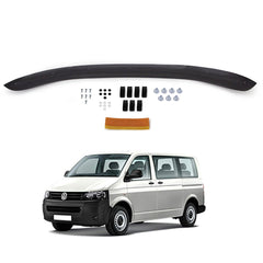 Vw Transporter T5 2010-2015 Stx Bonnet Guard Protector - Black - B031