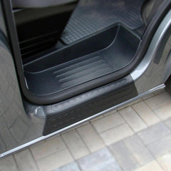 Vw Transporter T5 - T6 - 2003 - 2024 - Door Sill Covers - Black - 2pc Set