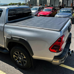 Toyota Hilux 2016 On - Double Cab Soft Tri-fold Tonneau Cover