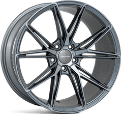 Veemann V-fs49 20x8.5 5x120 Et35 Cb75.56  - Graphite Smoke Machined