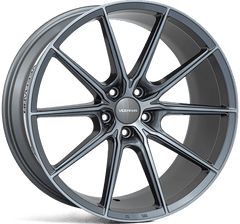Veemann - V-fs48 20x8.5 5x120 Et35 Cb75.56  - Graphite Smoke Machined