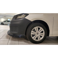 Vw Caddy 2021 On Front Bumper Spoiler Splitter Lip - Gloss Black