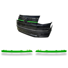 Vw T6 Transporter 2015-2019 Front Upper 2 Piece Clip In Grille Streamer - Choose Colour