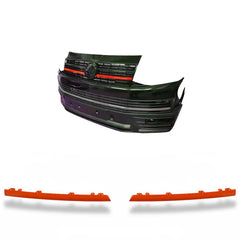 Vw T6 Transporter 2015-2019 Front Upper 2 Piece Clip In Grille Streamer - Choose Colour