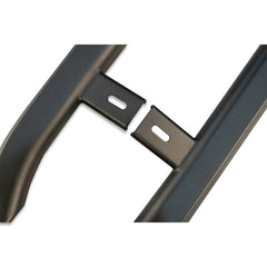 Vw Transporter T5 & T6 Lwb 2003-2023 Trapezoid Side Bars In Matt Black
